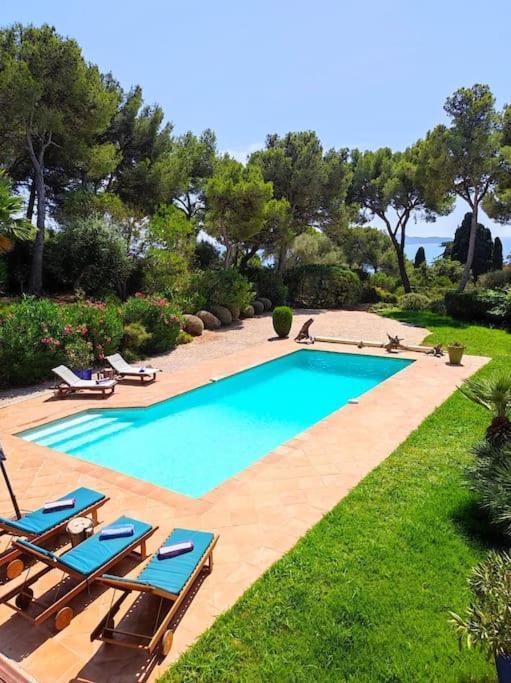 Villa La Californienne Carqueiranne Exterior foto